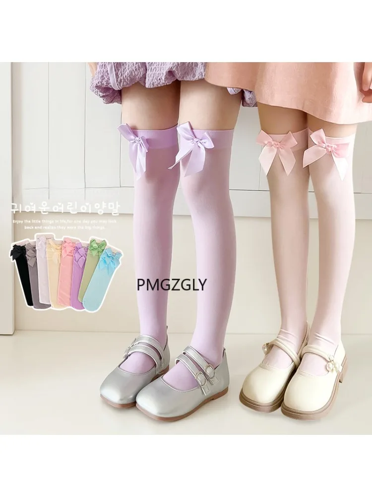 Thigh High Sock Stay Up - Medias para niñas * Calcetines hasta