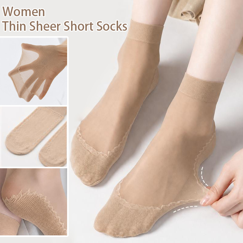 Invisibility Sock Loafer - 10 pares de calcetines invisibles ultrafinos