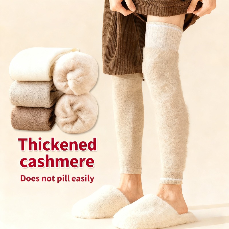 Thermal Sock Winter - Calentadores de piernas de cachemira ultra