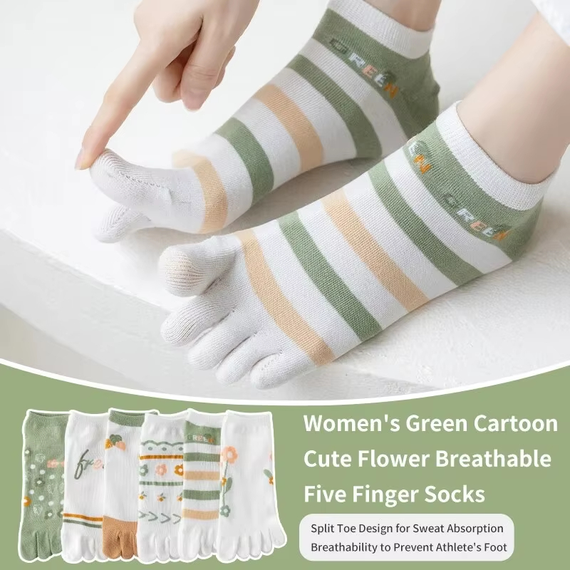 Toe Sock Split - 3 pares de calcetines de cinco