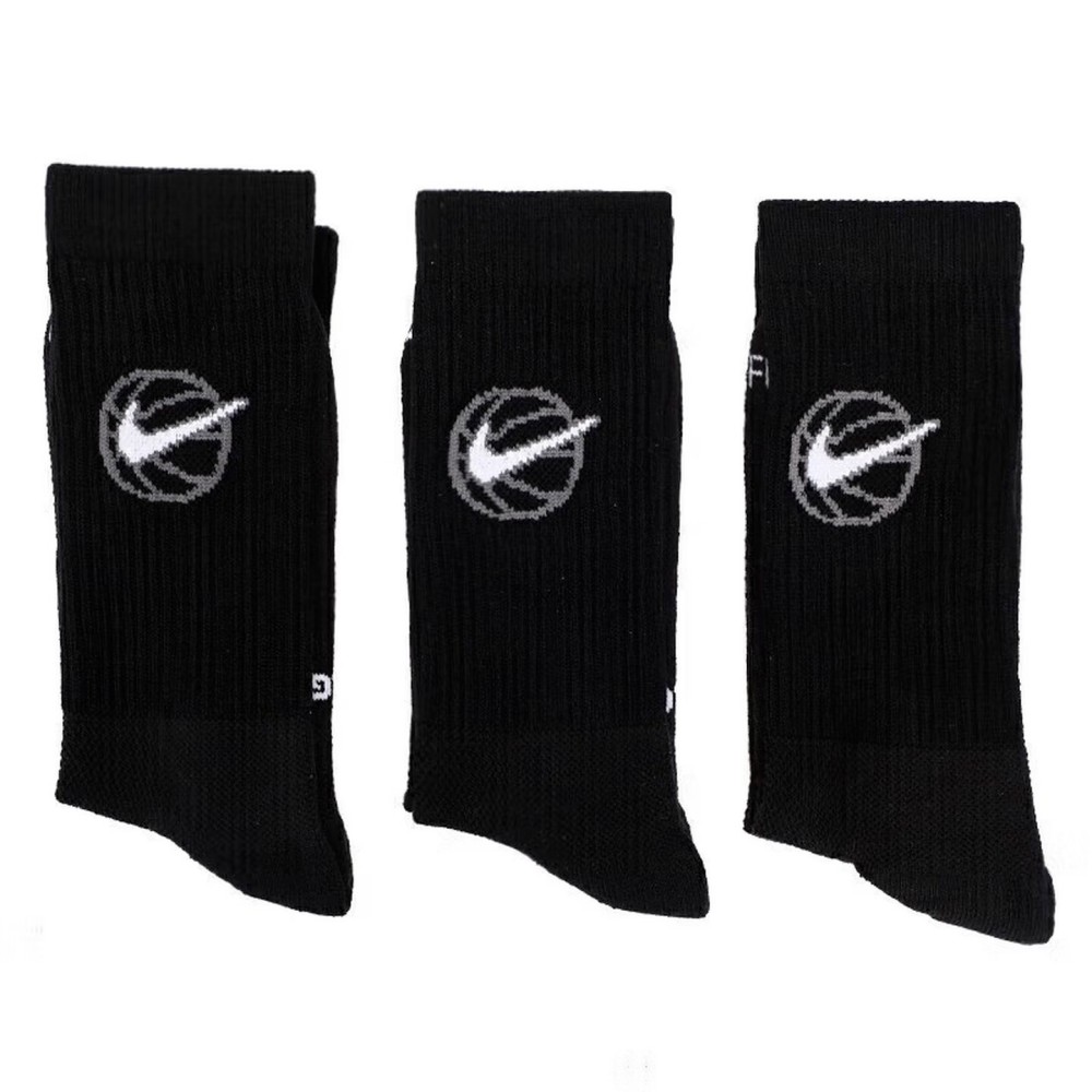 Cotton Crew Sock Pack - Calcetines Deportivos Nike Unisex Suaves y