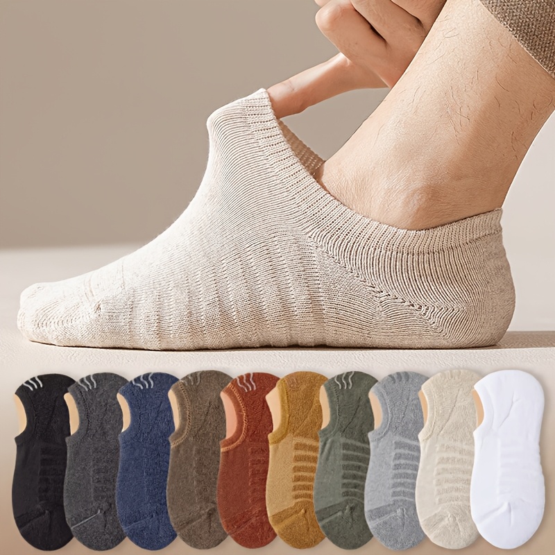 Invisibility Sock Loafer - 10 Pares de Calcetines Invisibles de