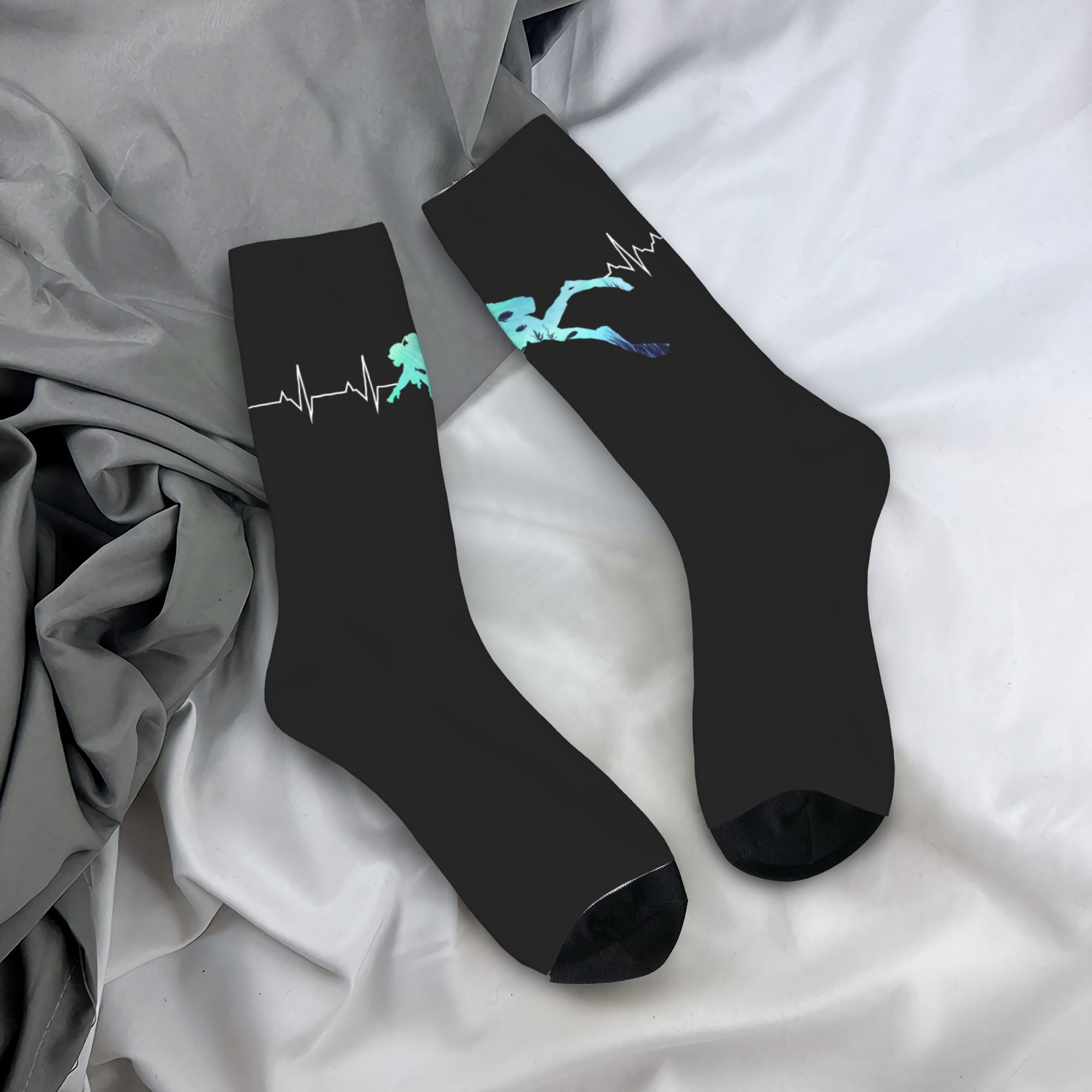 Dress Sock Men - Calcetines personalizados con diseño de latido