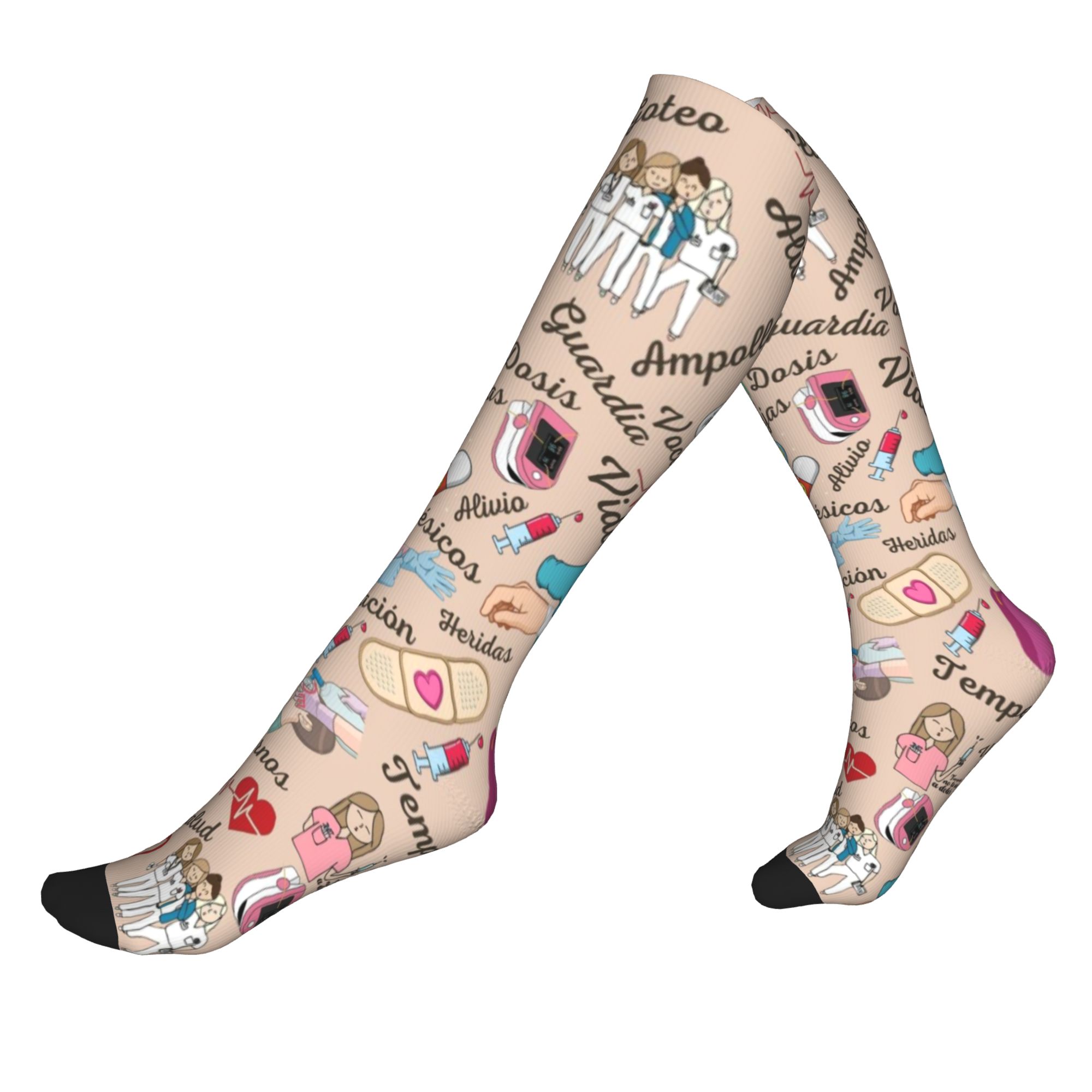 Compression Sock Medical - Calcetines de compresión deportivos para hombre,