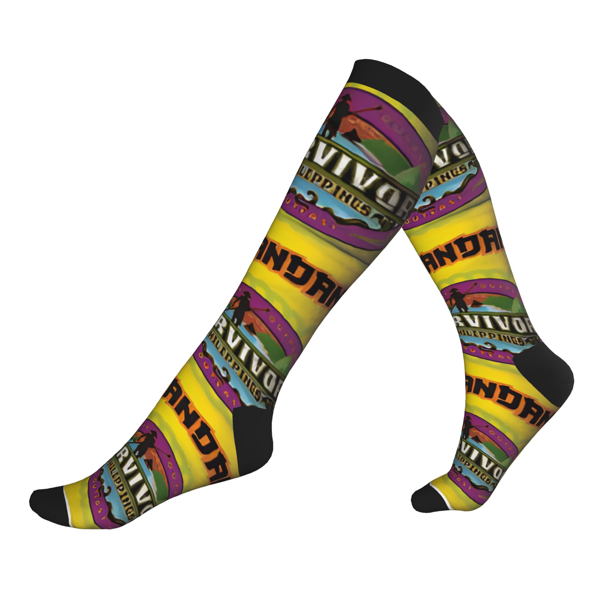 No Show Sock Women - Calcetines Harajuku Adventure Game TV Show