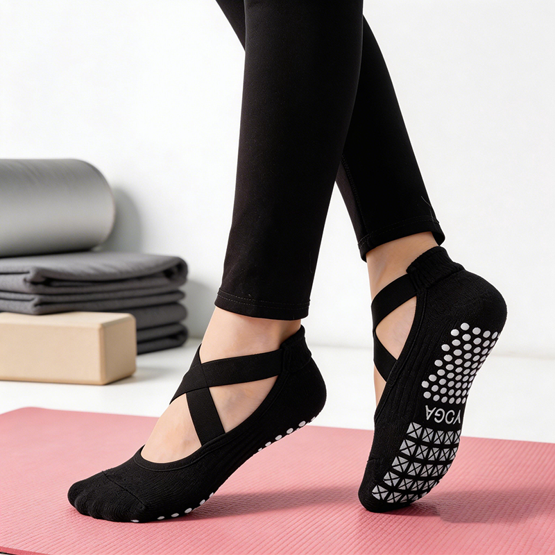 Grip Sock Yoga - Calcetines de yoga antideslizantes para mujer,