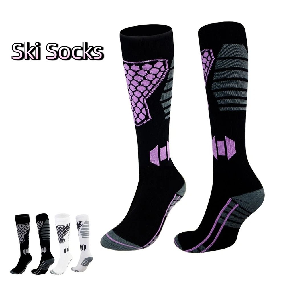 Thermal Sock Winter - Nuevos Calcetines de Esquí Gruesos, Transpirables,
