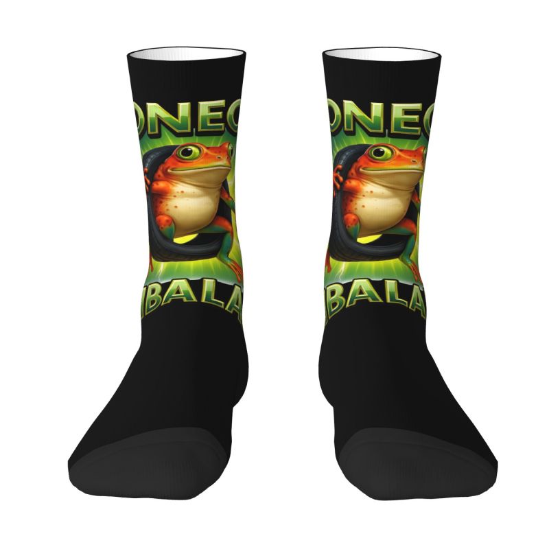 Dress Sock Men - Calcetines de vestir italianos personalizados Brainrot