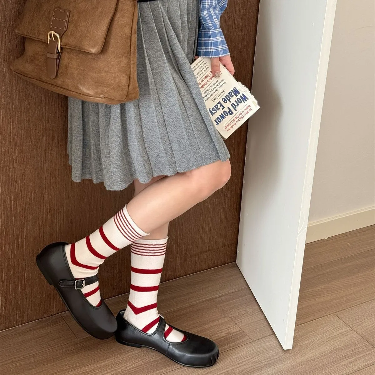 Silk Sock Bamboo - Calcetines coreanos de seda y lana