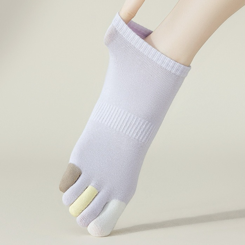 6 pares de calcetines de veran - Toe Sock Split reseña y precio
