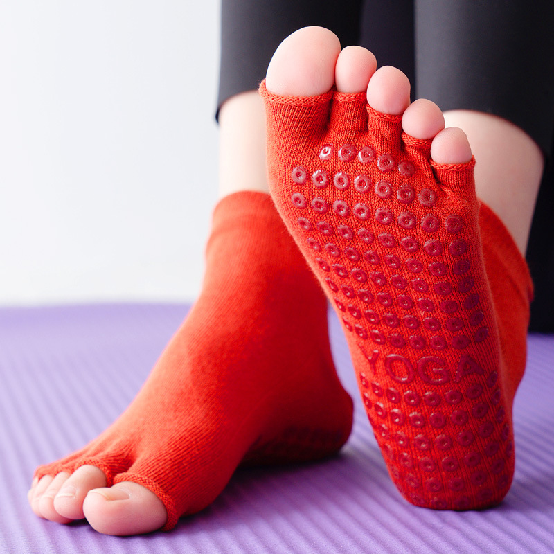 Calcetines de Yoga medio dedo  - Grip Sock Yoga reseña y precio