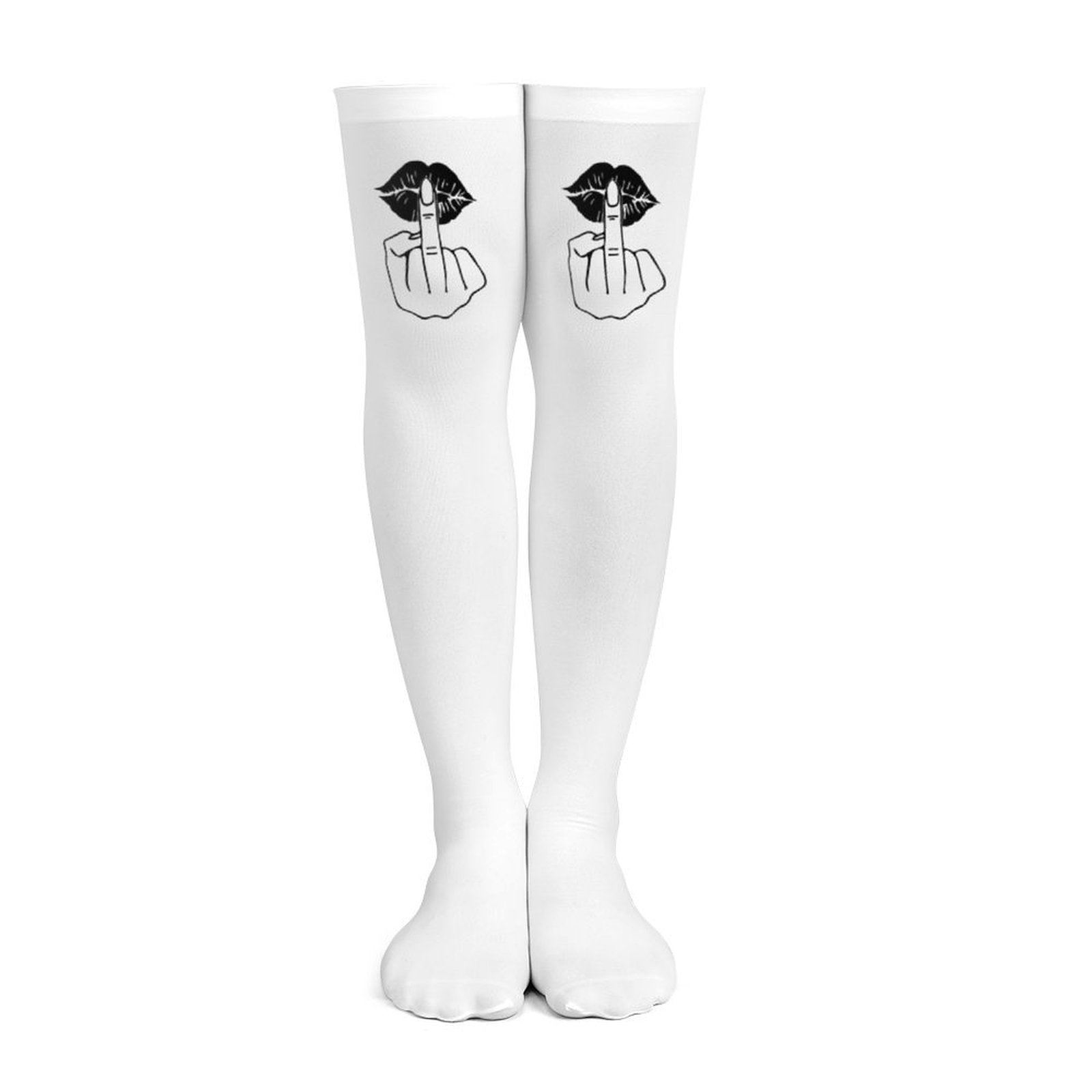Calcetines blancos para mujer  - Knee High Sock Women reseña y precio