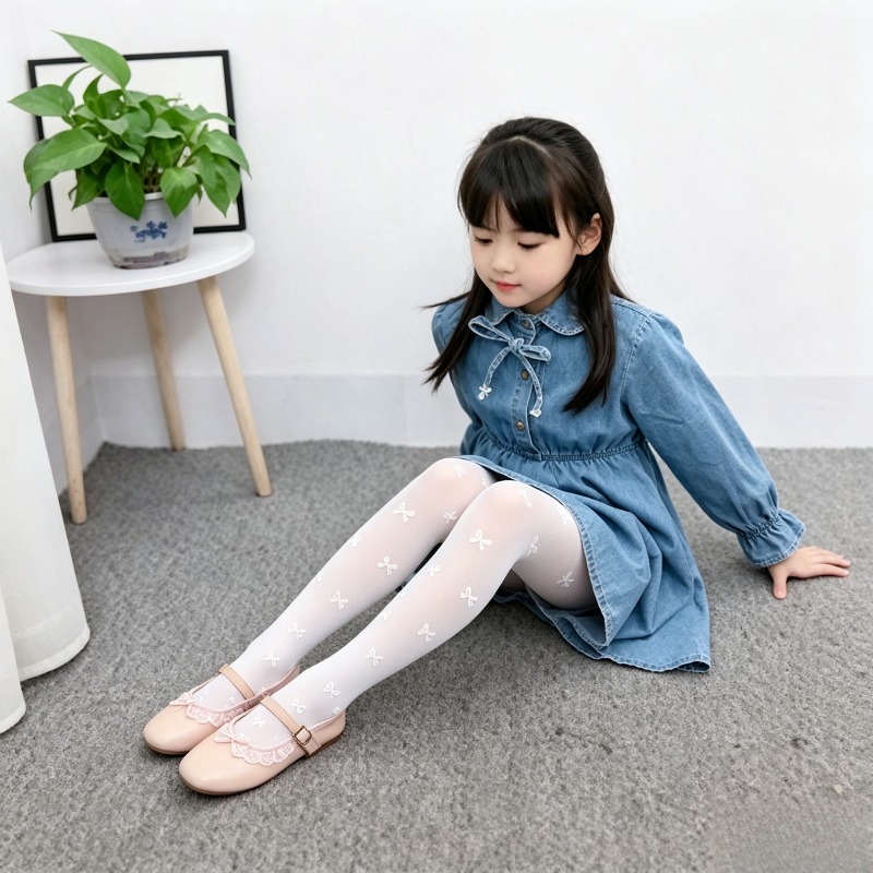 Medias de ballet 10D con decor - Tights Pantyhose Sheer reseña y precio