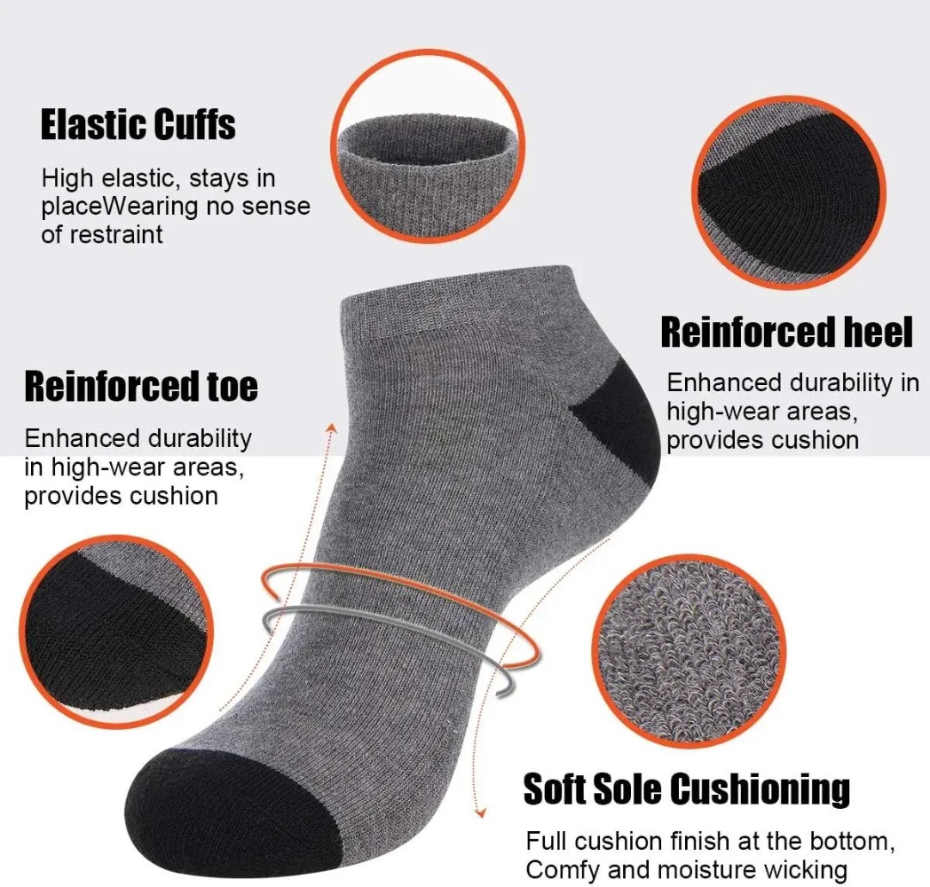 1-10 pares de calcetines trans - Ankle Sock Low Cut reseña y precio