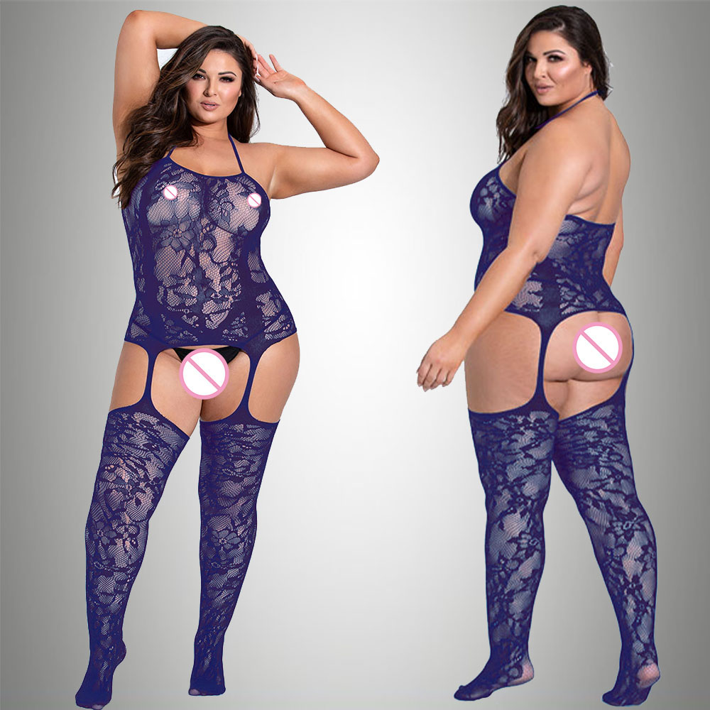Nuevos monos de talla grande p - Fishnet Stocking Women reseña y precio