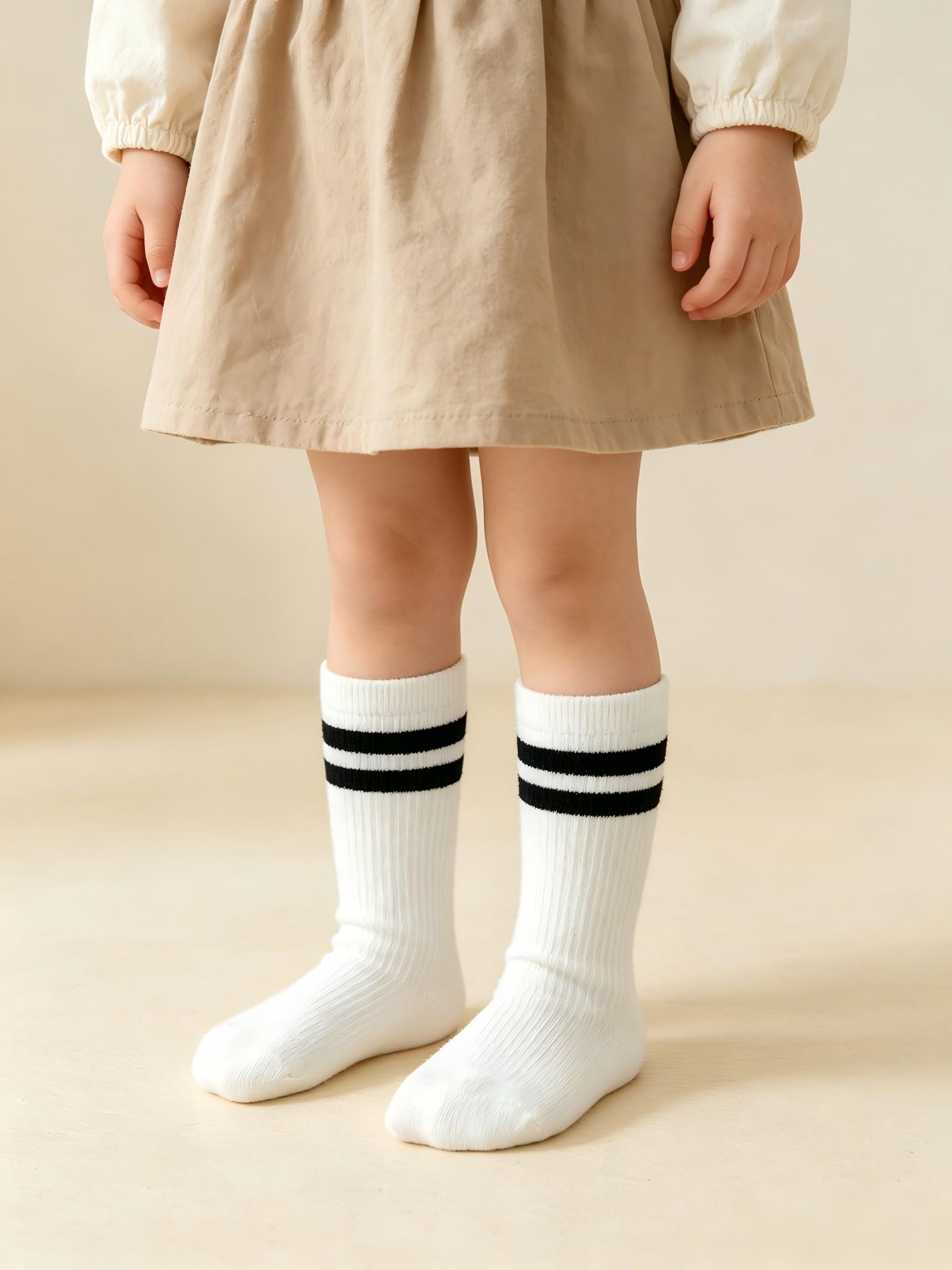 Paquete de 4 calcetines a raya - Cotton Crew Sock Pack reseña y precio