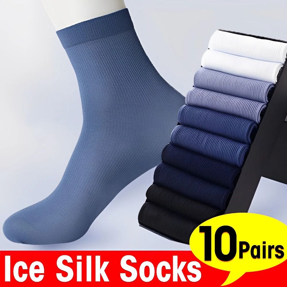 10 pares de calcetines transpi - Silk Sock Bamboo reseña y precio