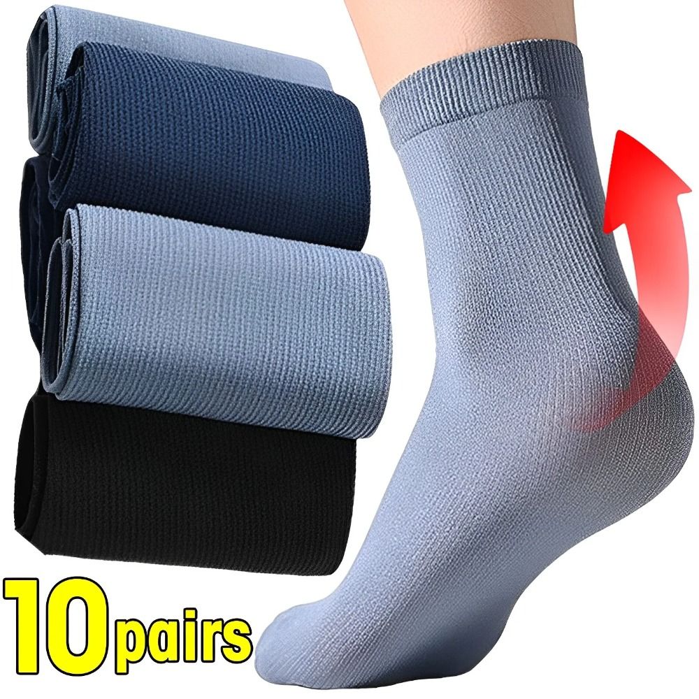 10 pares de calcetines transpi - Silk Sock Bamboo reseña y precio