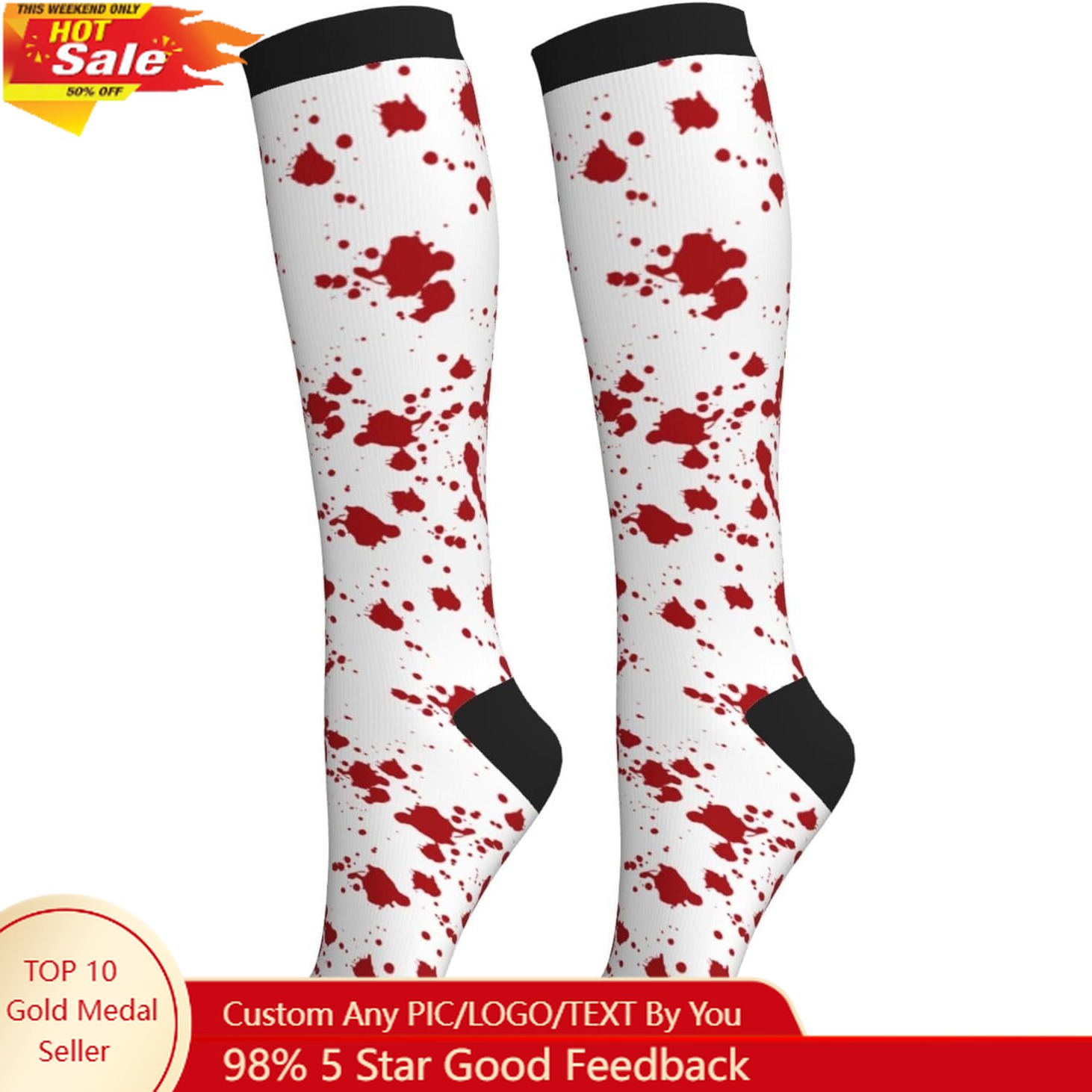 Calcetines de compresión hasta - Knee High Sock Women reseña y precio