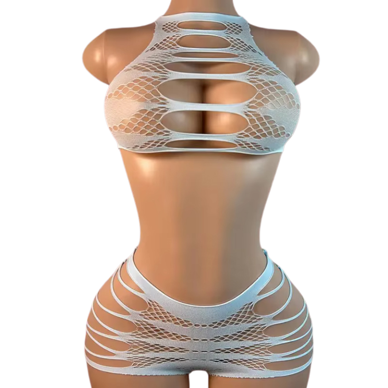 Lencería Sexy + bragas, ropa i - Fishnet Stocking Women reseña y precio