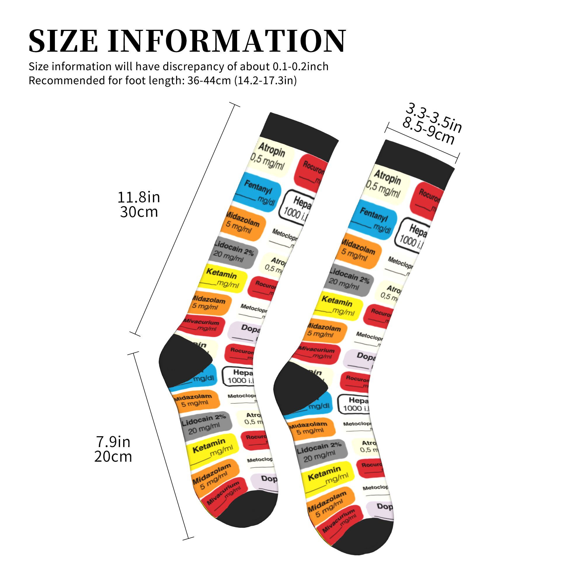 Etiquetas de medicamentos para - Compression Sock Medical reseña y precio