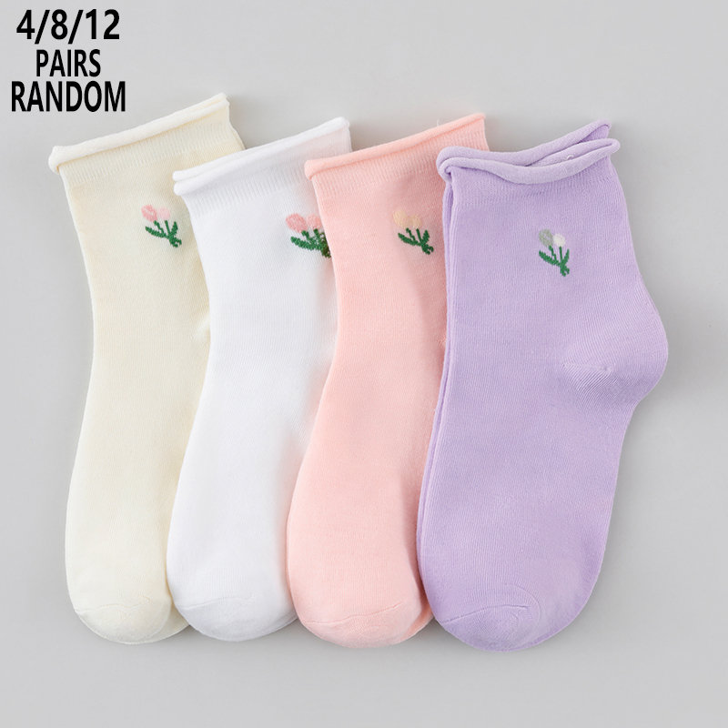 Paquete de 4/8/12 pares de cal - Cotton Crew Sock Pack reseña y precio