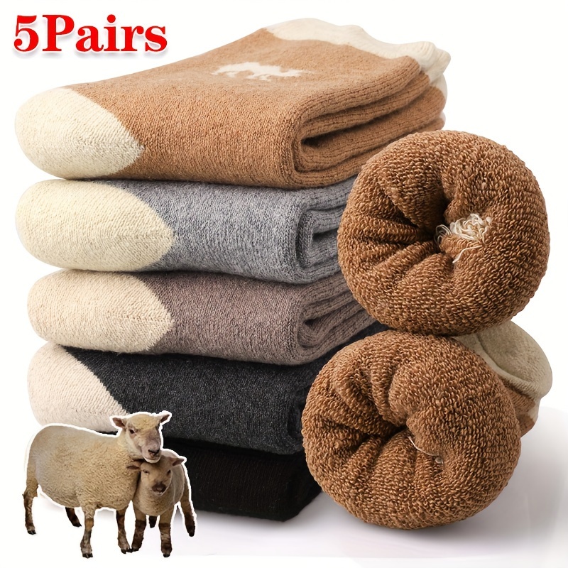 5 pares de calcetines térmicos - Thermal Sock Winter reseña y precio