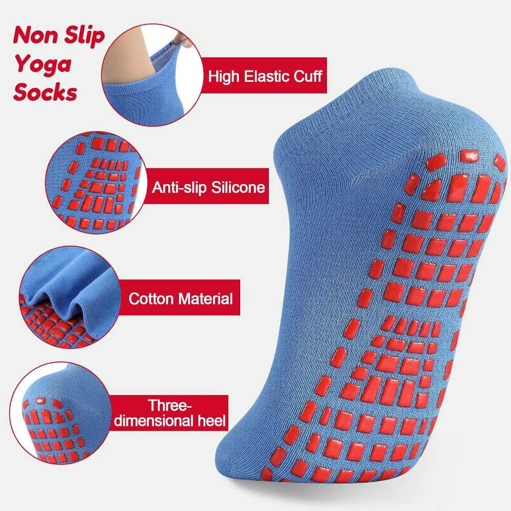 Calcetines Antideslizantes par - Grip Sock Yoga reseña y precio