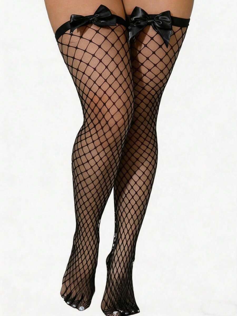 Medias de rejilla hasta el mus - Knee High Sock Women reseña y precio