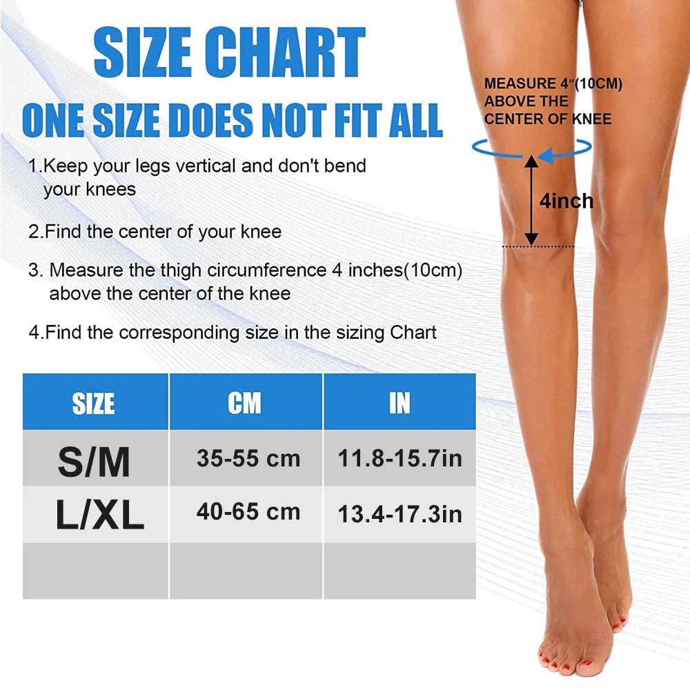 1 par de rodilleras para mujer - Compression Sleeve Calf reseña y precio